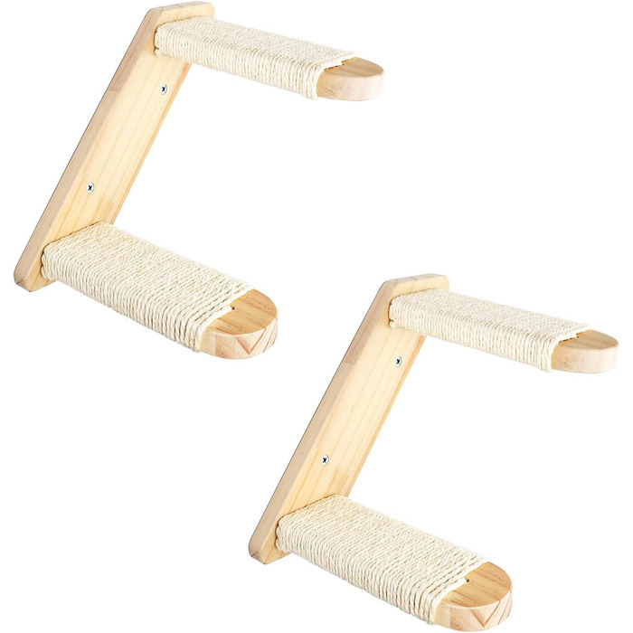 Сходинка для котів DaizySight на стіну: комплекс для лазіння, ігор та відпочинку (2 елементи)