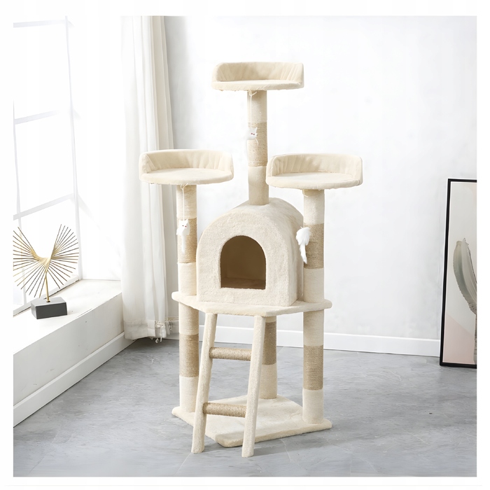Високий когтеточка-вежа Homeek 101, 160 см