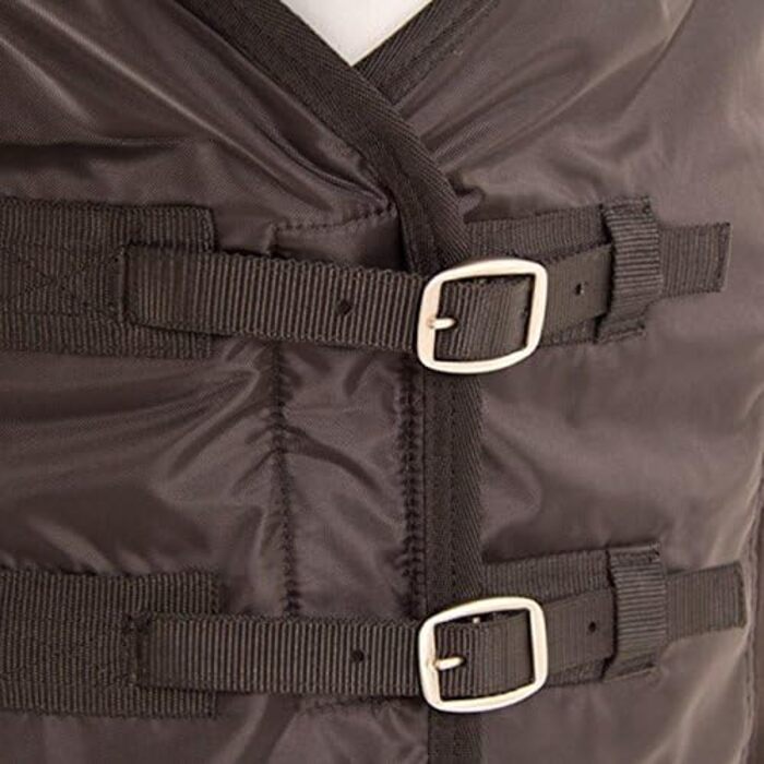 Килимок Back on Track Supreme Fleece, чорний, 135 см – флісовий, для коней