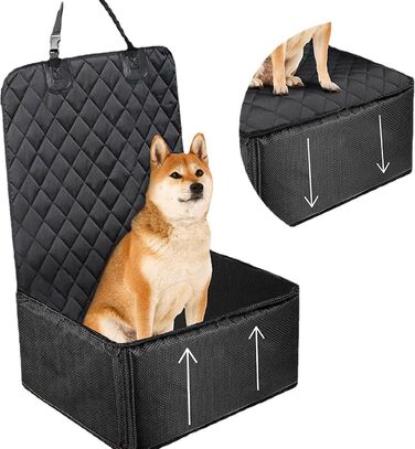 Автокрісло для собак OKYUK: водонепроникне, антиковзаюче, 2-в-1 для маленьких та середніх собак