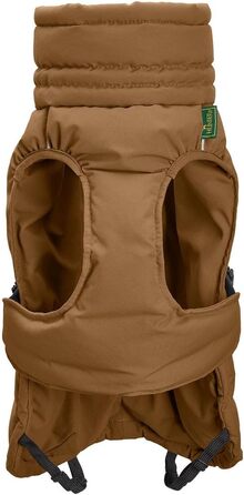Теплий водовідштовхуючий теплий одяг для собак HUNTER Paxson для такс, колір карамель, розмір 40, з відбиваючими елементами