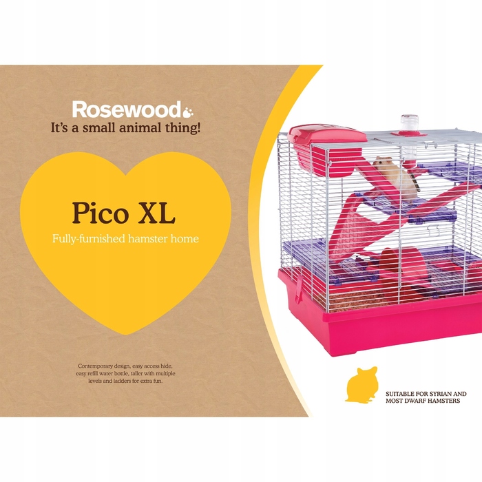 Дуже велика клітка для хом'яків Rosewood Pico