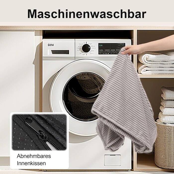 Ортопедичне ліжко для собак FUKUMARU - 91x64x14 см, знімний вологостійкий чохол, м'який килимок для собак, матрац для собак, ковзаюча поверхня, сірий колір.