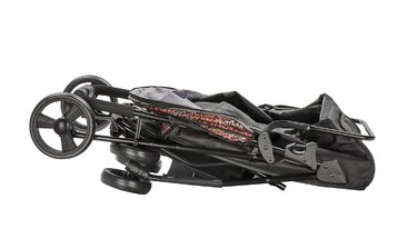 Візок для собак Сенна сірий (чорний & леопард)