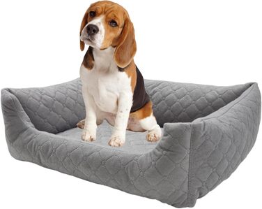 Ліжко для собак та котів Odolplusz | Крісло-корзина для тварин | 2 розміри | Флаконно-зелений (M 70x60 см)