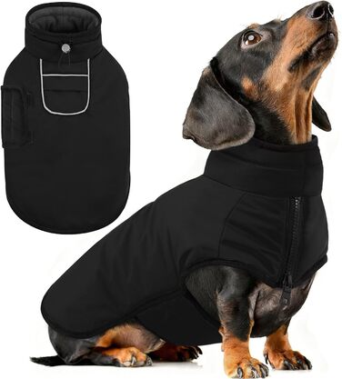 Теплий зимовий одяг для собак AOFITEE: водонепроникний флісовий одяг з інтегрованим шлейкою для маленьких собак (йоркширський тер'єр, вест хайленд вайт тер'єр)