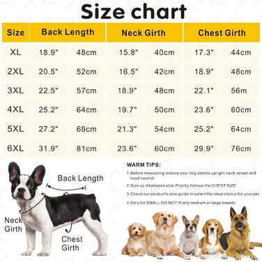 Водонепроникні куртки для собак, зимові теплі куртки для собак, одяг для домашніх тварин з відбиваючими елементами, куртки для собак у холодну погоду, затишні костюми для снігу, куртки та жилети для собак маленьких, середніх та великих порід (жовтий, 5XL)