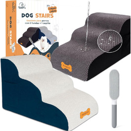 Східці для собак: переносні, з водонепроникними чохлами та щіткою для шерсті. Підходять для малих та великих собак