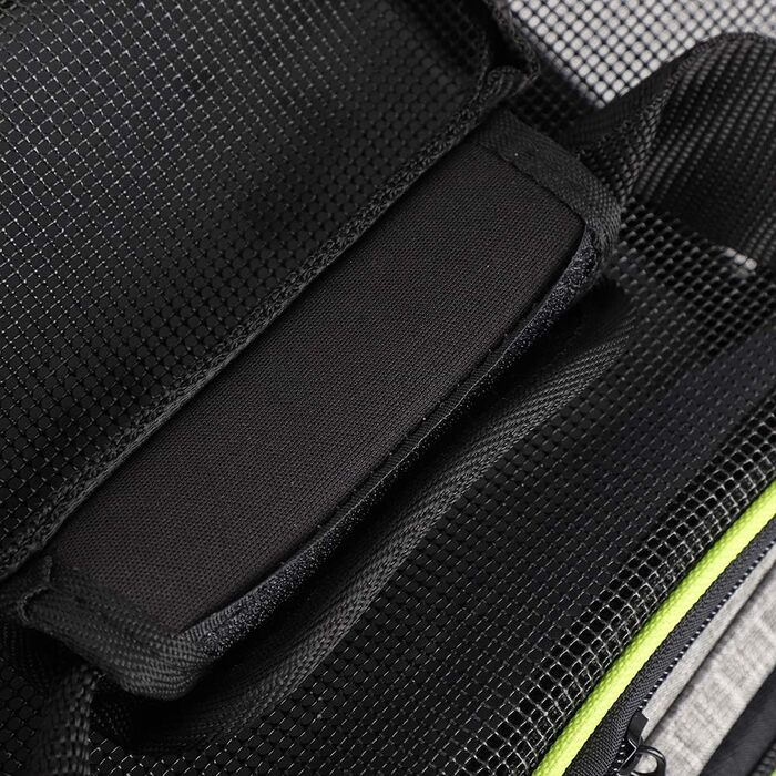 Сумка-переноска для тварин ZAICOLER з мотузкою всередині, безпечна для прогулянок та подорожей. Розширювана сумка-переноска з сіткою зверху, з оксфордської тканини для собак та котів.