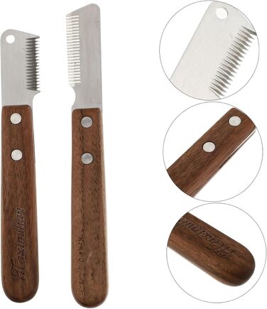 Набір для грумінгу собак та котів VICASKY: щітка та гребінець для видалення ворсу та масажу