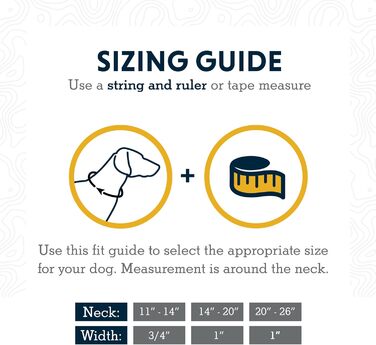 Нашийник для собак RUFFWEAR Chain Reaction, синій, розмір M