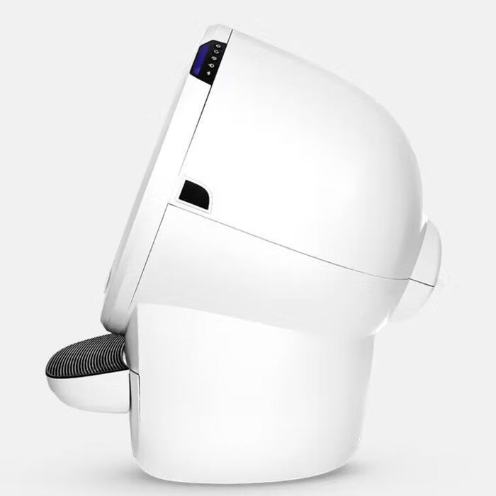 Автоматичний туалет для котів Litter-Robot 4 Whisker, білий, Wi-Fi, самоочищення, з бортиком і сходинкою, під грудкуватий наповнювач, гарантія 2 роки