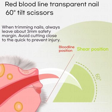 Ножиці для собак та котів з підсвічуванням, безпечні, з вбудованим точилом (рожеві)