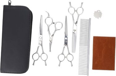 Ножиці для стрижки собак Supvox: професійні ножиці з нержавіючої сталі для грумінгу тварин