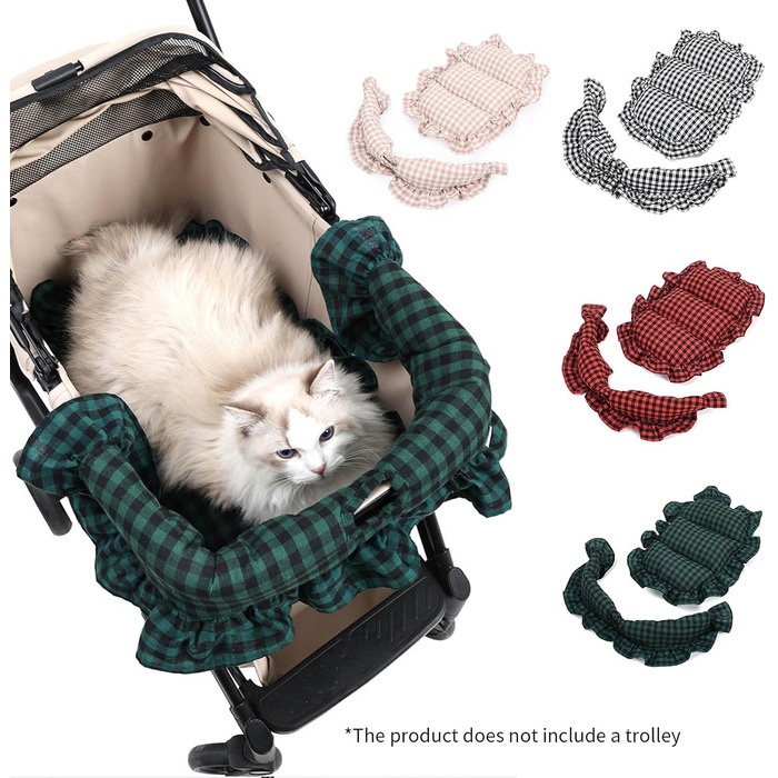 Килимок-підігрівач для дитячої коляски для собак: теплий, зручний, для подорожей, кемпінгу, червоний