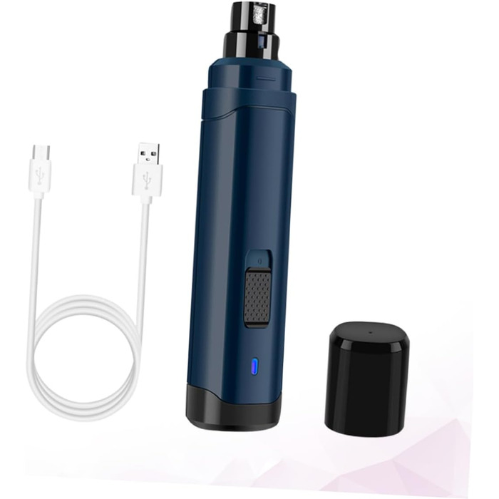 Автоматичний електричний шліфувальник для кігтів домашніх тварин Angoily для собак та котів. USB-полірувач, тихий та безпечний, для безстресового підстригання кігтів. Підходить для маленьких та середніх тварин