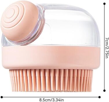 Щітка для догляду за шерстю котів та собак, для довгошерстих котів, щітка-гребінець, для видалення шерсті, масаж, рожева