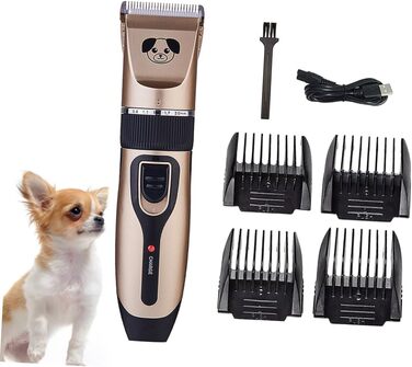 Машинка для стрижки шерсті тварин Supvox Tierhaarschneidemaschine з керамічним ножем, тиха та потужна