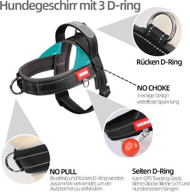 Нашийник для собак середніх та маленьких порід з повідком, кольоровий, сітка, м'який, з ручкою та кільцем, світловідбиваючий, легкий, чорно-сірий, розмір M