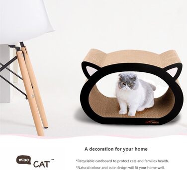 Дряпка для котів Petcheer з котячою м'ятою, меблі для відпочинку котів