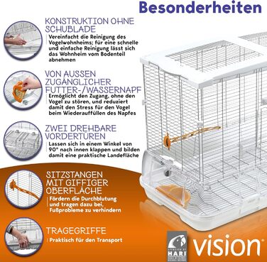 Велика клітка для птахів Vision II Model L01