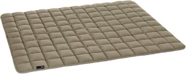 Килимок для собак Pointer 130 x 110 см, м'який та зносостійкий - легко миється до 95°C, захист підлоги та дивану - підходить для використання на вулиці (L - 110x90 см, золотисто-коричневий)