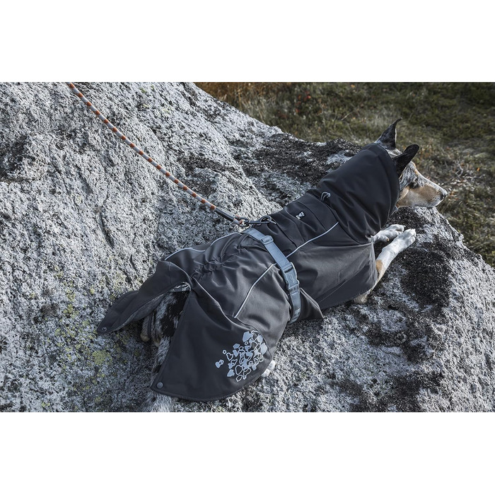 Зимова куртка для собак Hurtta Extreme Warmer, темно-сіра, 35 см