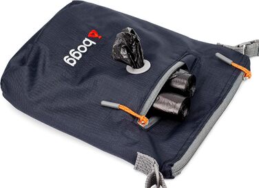 BOGG Універсальна сумка на плече для собак | Диспенсер для пакетів та контейнер для відходів (Сірий)