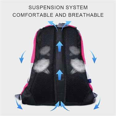 Рюкзак для собак літній, для великих собак, для піших прогулянок (Помаранчевий, L)