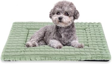 М'яке ортопедичне ліжко для собак BVAGSS, 100x80 см, зелене, з неслизьким дном, миється
