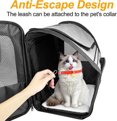 Рюкзак для кота, рюкзак-переноска для тварин, рюкзак для транспортування кота, рюкзак-переноска для собак та котів