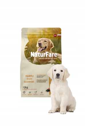 Екологічний сухий корм для цуценят Naturfare без курки, 12 кг