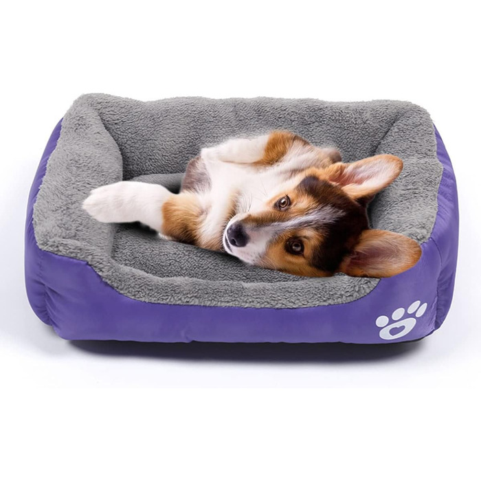 М'ятка для собак Powerking: килимок для сну, миється, підходить для цуценят та маленьких тварин (світло-фіолетовий)