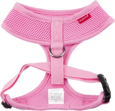 Нашийник для собак Пуппія (XS, Pink) - м'який, для малих та середніх порід, також для цуценят, анти-pull