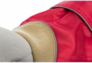 Тріксі, тепла куртка для собак Orleans, червона, розмір S (40 см)