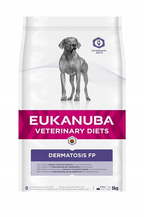 Сухий корм для собак EUKANUBA Dermatosis FP для проблем зі шкірою, Риба, 12 кг