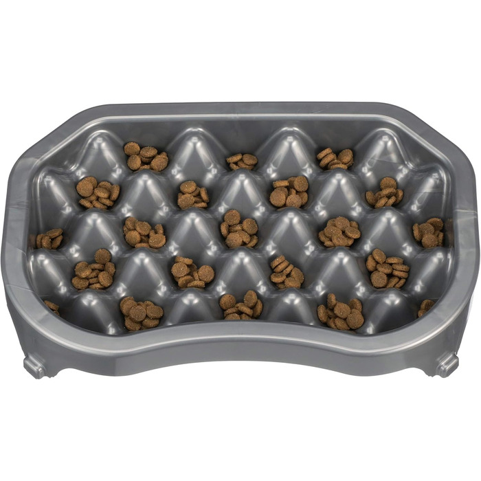 Neater Pet Brands – Антиковзаюча миска для собак 1500 мл, метал, проти здуття, для сповільненого годування