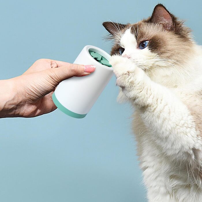 Очищувач лап для собак Hogvinnatil – мийка лап для собак, пристрій для миття брудних лап, щітка для собак, мийка лап для чутливих лап, екологічний, ефективний