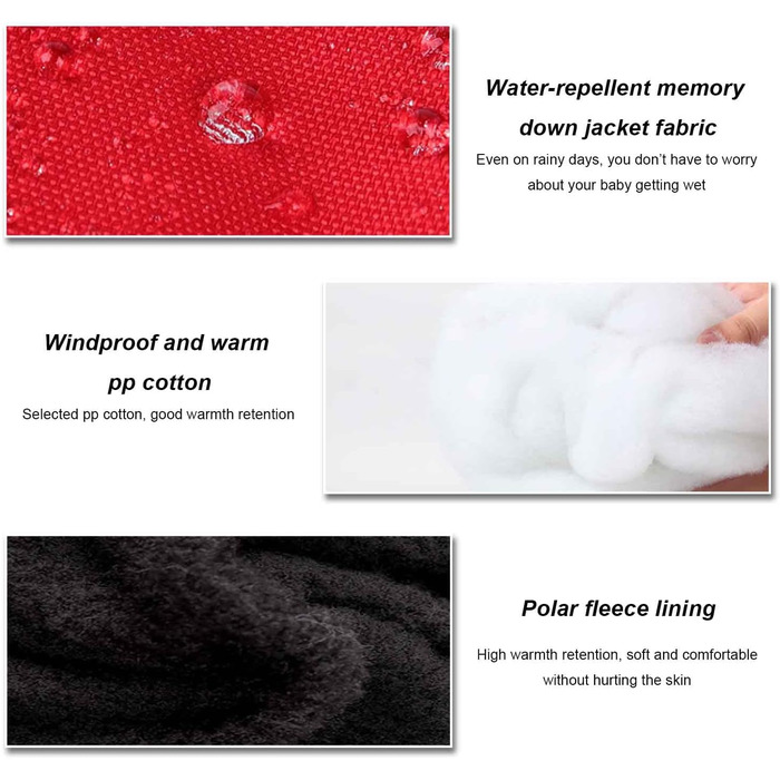 Зимовий жилет для собак, пухова куртка з повідком, водонепроникний дощовик з світловідбиваючими смугами, для маленьких собак, чорний, розмір M