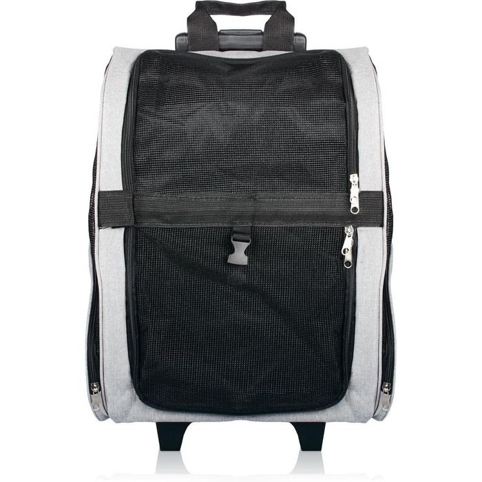 Рюкзак-роликовий транспортер 2в1 для собак та котів до 15 кг