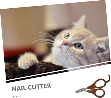 Професійний кусачок для нігтів домашнім тваринам: кусачки для собак та котів, довговічні та точні, легкі у використанні та безпечні