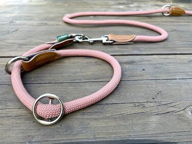 Нашийник для собак Leisegrün з паракорду, регульований | Нашийник для собак з нейлону | odell Devon, зелений | Розмір: (Palish Rose, M)