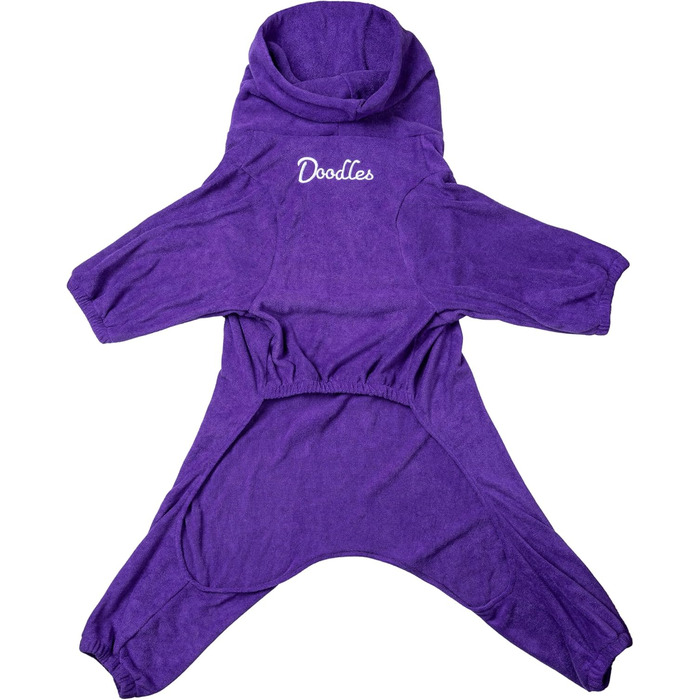 Поглинаючий рушник для собак Mikki Doodes, XXL, фіолетовий, мікрофібра