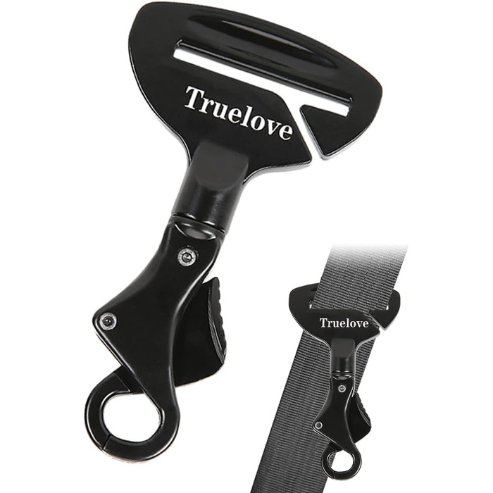 Автомобільний затискач для собак: надійний ремінь безпеки для собак та котів, чорний