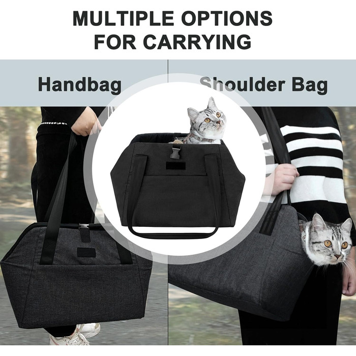 Обогреваемая переноска для кошек - USB переноска для кошек с подогревом, переноска для собак | Теплая переноска для кошек с подогревом, регулируемая переноска для маленьких собак, кошек, щенков, зимние прогулки