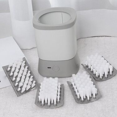 Очищувач лап для собак Holdes: портативна щітка, 2 швидкості, вологостійкий, ідеальний для прогулянок та миття лап