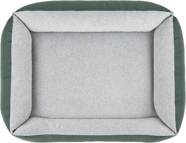 Ліжко для собак середнього розміру Doctor Bark - зручне та м'яке гніздище, зелений колір, 97x75 см, Made in Germany