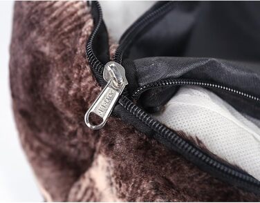 Крісло-ліжко для собак середнього розміру Joyelf з пральним покриттям. М'яке диванчик для котів та собак з іграшкою. Розмір: 76 x 56 x 18 см