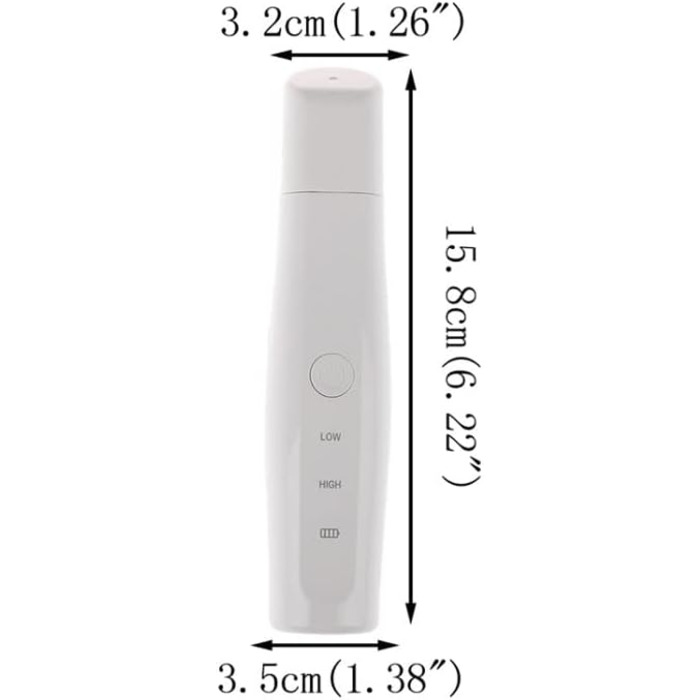 Електричний триммер для собак великих порід, догляд за кігтями, безболісний, безпечний, для собак та котів
