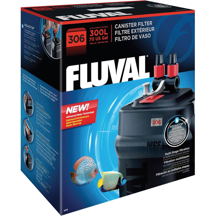 Зовнішній фільтр Fluval 306 для акваріумів